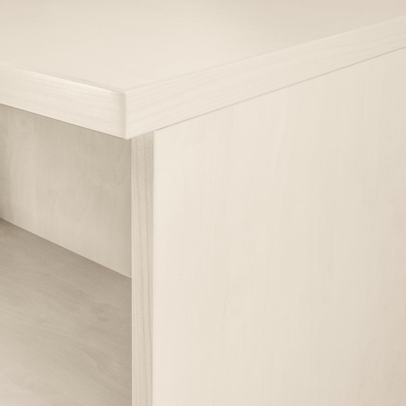 UNI Cabinet di porta scorrevole | 2 OH, 1000 x 777 mm, acero