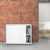 UNI Armoire à portes coulissantes | 2 OH, 1000 x 777 mm, blanc
