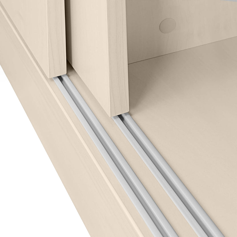 UNI Cabinet di porta scorrevole | 2 OH, 1200 x 777 mm, acero
