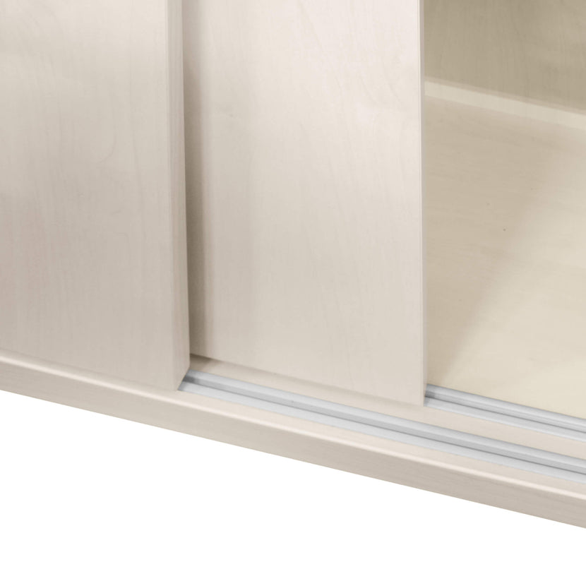 UNI Cabinet di porta scorrevole | 2 OH, 1200 x 777 mm, acero