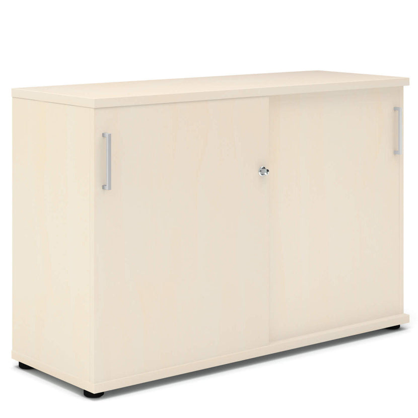 UNI Cabinet di porta scorrevole | 2 OH, 1200 x 777 mm, acero