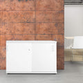 UNI Schiebetürenschrank | 2 OH, 1200 x 777 mm, Weiß - 1 Thumbnail Image