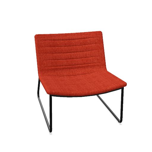 VEGAS Lounge-Sessel | Kufengestell, Steppung