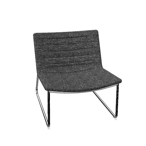 VEGAS Lounge-Sessel | Kufengestell, Steppung