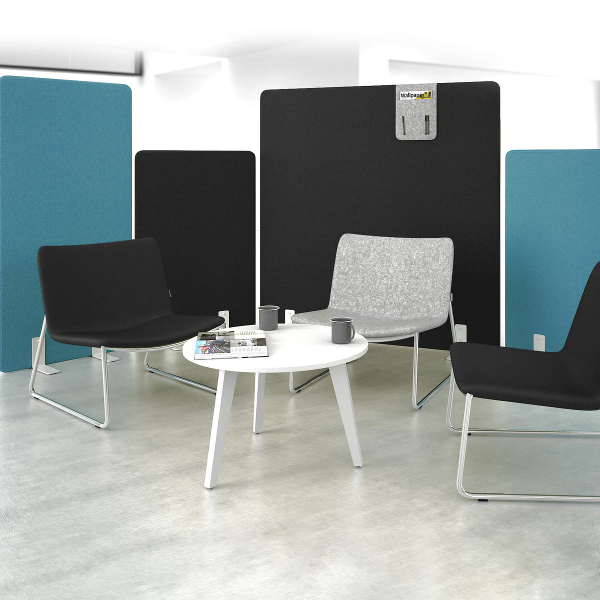 VEGAS Lounge-Sessel | Kufengestell