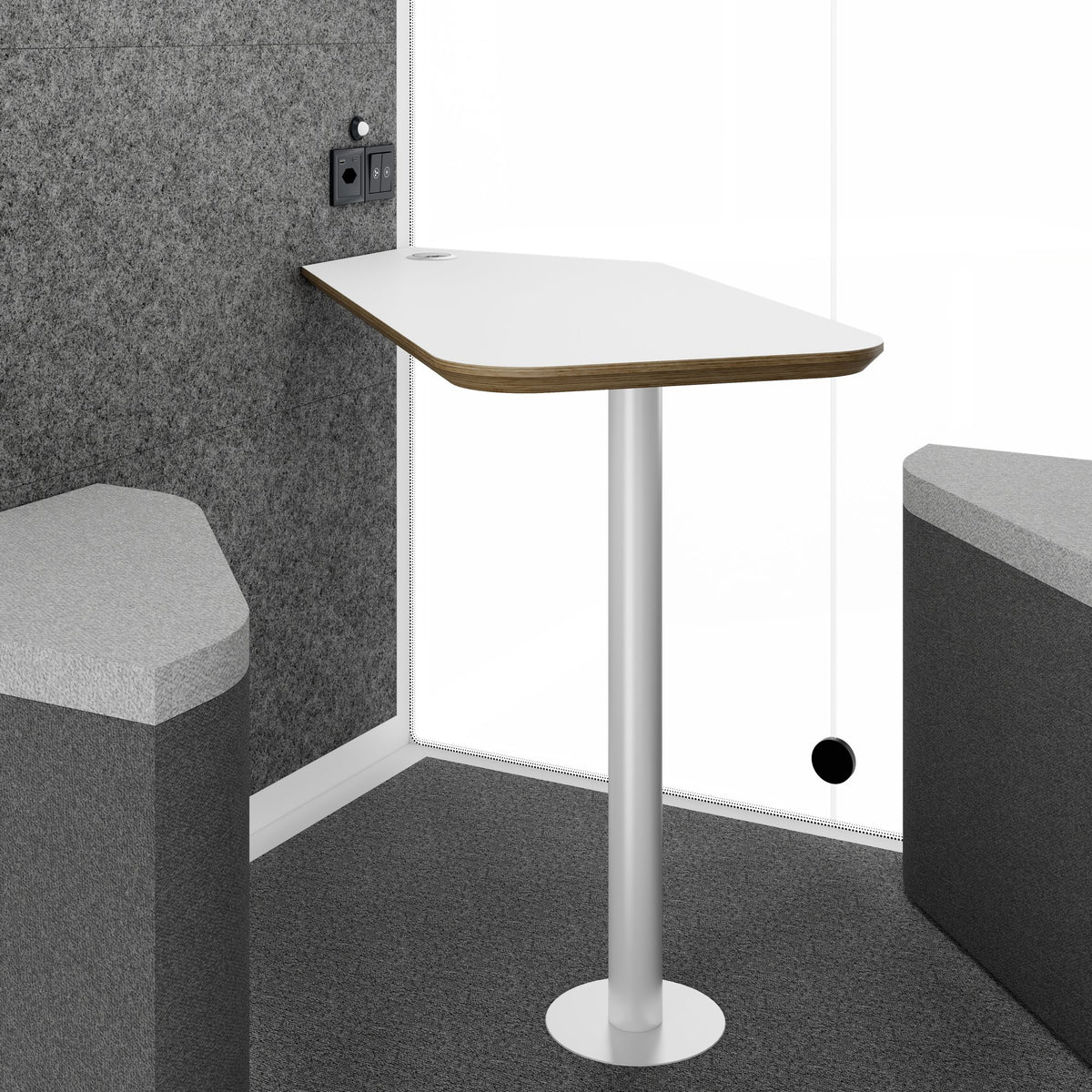 VR-M MeetingBox | Space-in-Room, Sound Isolation, per 2 persone - 14 Lightbox Main Image