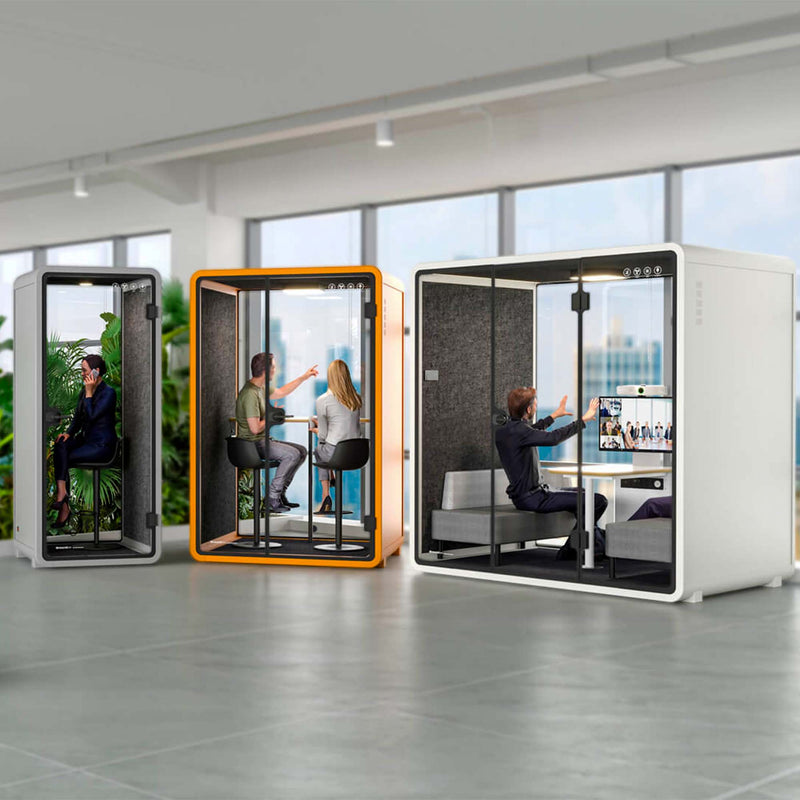 Box téléphonique VR-S | Espace dans la chambre, isolation sonore, pour 1 personne - 10 Main Image