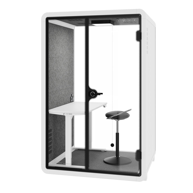 VR WORK box acoustique | poste de travail pour 1 personne, pièce dans la pièce, isolation phonique  - 12 Main Image