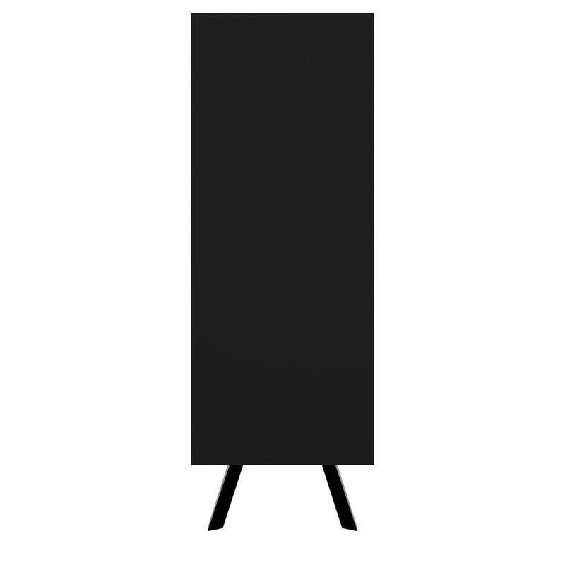 VYND Highboard | 1200 x 1155 mm, Quarzfront, Metallbeine, Türen mit Push-to-Open - 5 Main Image