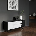VYND Lowboard | 1800 x 780 mm, Quarzfront, Metallbeine, Schubladen - 2 Thumbnail Image