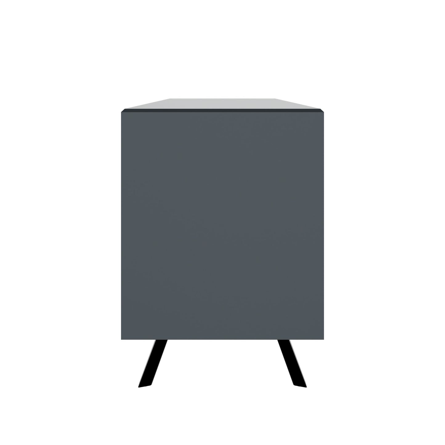 VYND Lowboard | 1800 x 780 mm, Quarzfront, Metallbeine, Schubladen