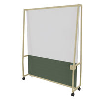 WARIANT Mobile Stellwand | 1400-2400 x 2000, Whiteboard