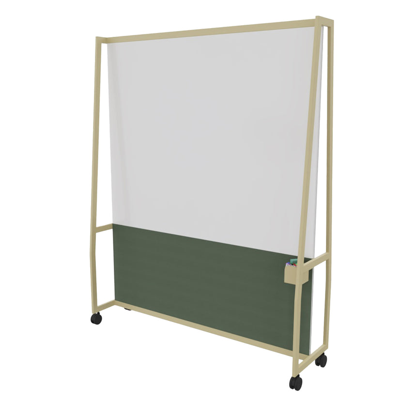WARIANT Mobile Stellwand | 1400-2400 x 2000, Whiteboard