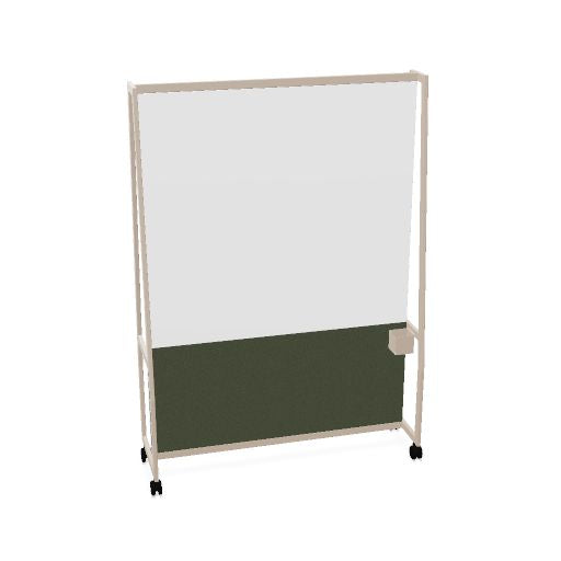 WARIANT Mobile Stellwand | 1400-2400 x 2000, Whiteboard