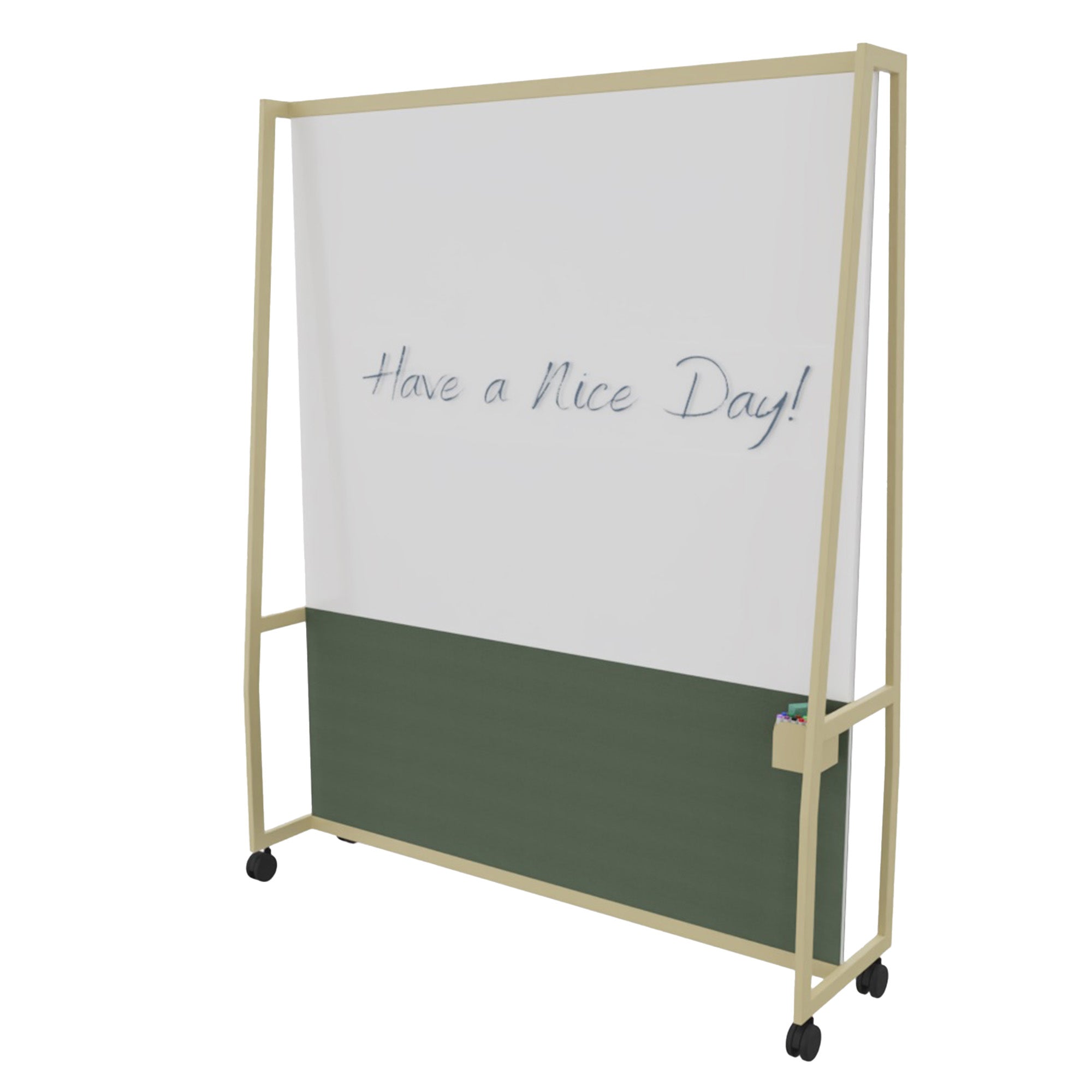 WARIANT Mobile Stellwand | 1400-2400 x 2000, Whiteboard