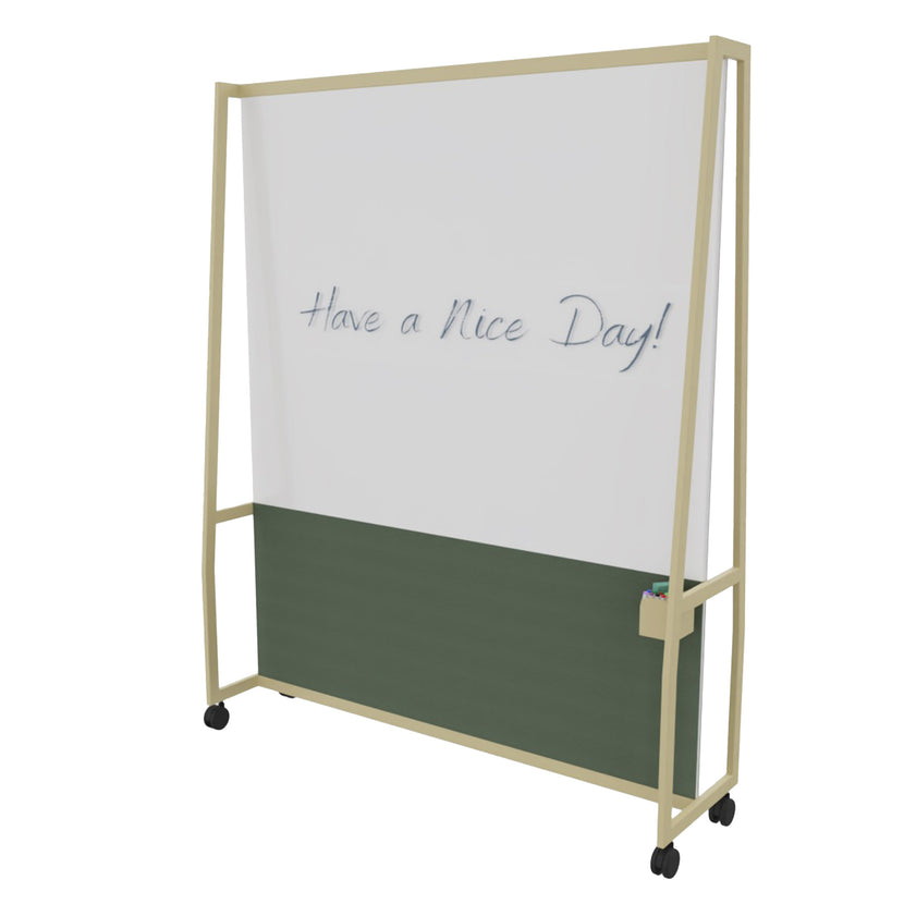 WARIANT Mobile Stellwand | 1400-2400 x 2000, Whiteboard