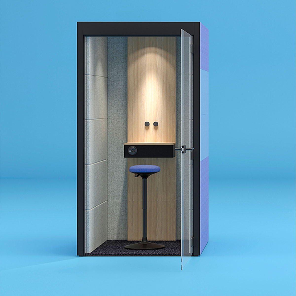 WOBBY Sitzhocker | Ø400 mm, Sitzhöhe 590 – 850 mm - 14 Lightbox Main Image