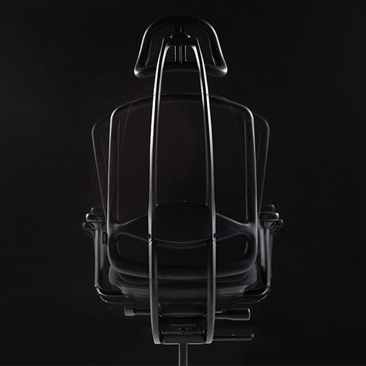 Wagner - AluMedic Black Edition chaise de bureau pivotante | appui-tête, noir  - 3 Lightbox Main Image