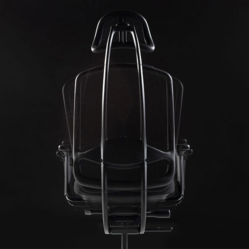 Wagner - AluMedic Black Edition chaise de bureau pivotante | appui-tête, noir  - 3 Main Image