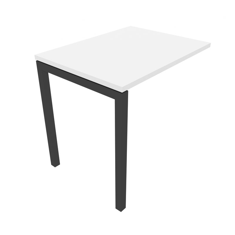 NOVA Bureau d'appoint U | 800 x 600 mm, blanc - 1 Main Image