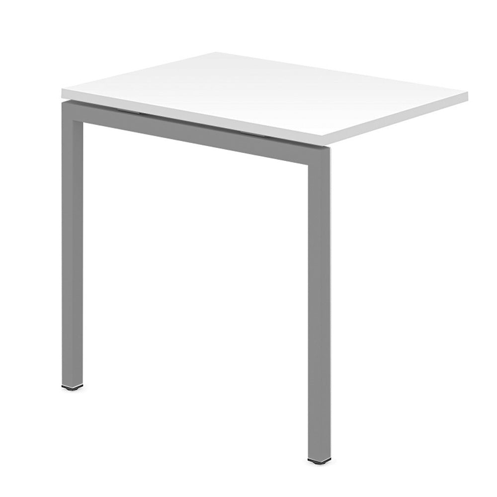 NOVA Bureau d'appoint U | 600 x 800 mm, blanc