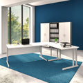 OPTIMA Bureau d'angle C | 2400 x 1800 mm, blanc - 1 Thumbnail Image