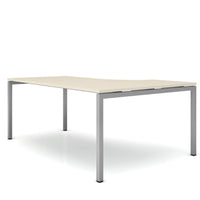 NOVA angle desk | Angle left, 1800 x 1200 mm, maple