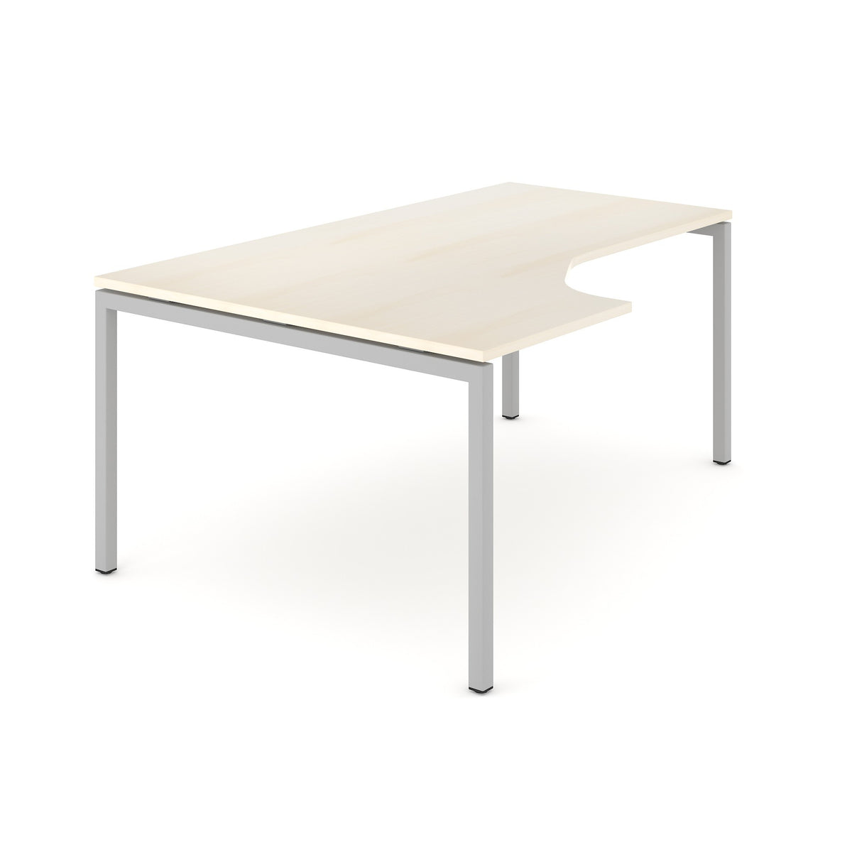 NOVA Combinazione angolare | Con contenitore stand, angolo sinistro, 1800 x 1630 mm, acero - 2 Lightbox Main Image