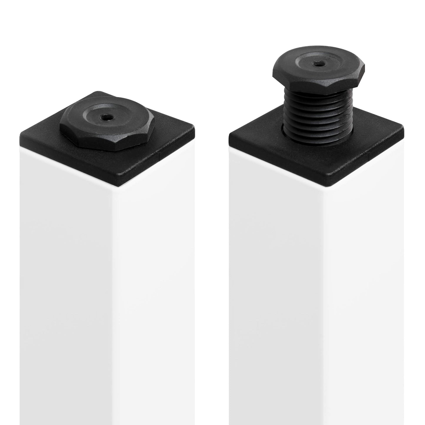 NOVA Winkelschreibtisch | Winkel rechts, 1800 x 1200 mm, Weiß