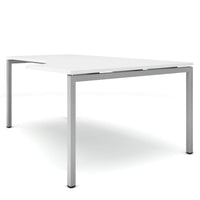 NOVA Angle Desk | Angle à droite, 1800 x 1200 mm, blanc