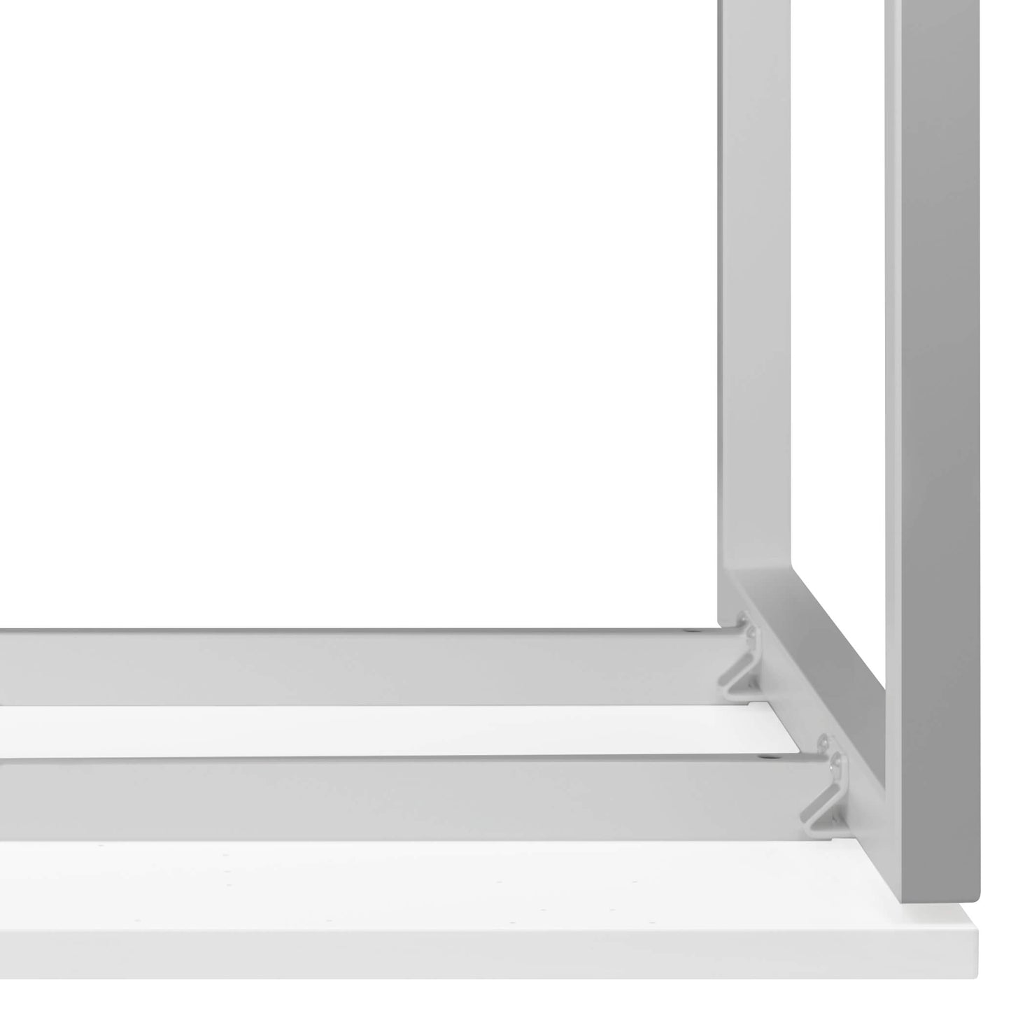 NOVA Winkelschreibtisch | Winkel rechts, 1800 x 1200 mm, Weiß