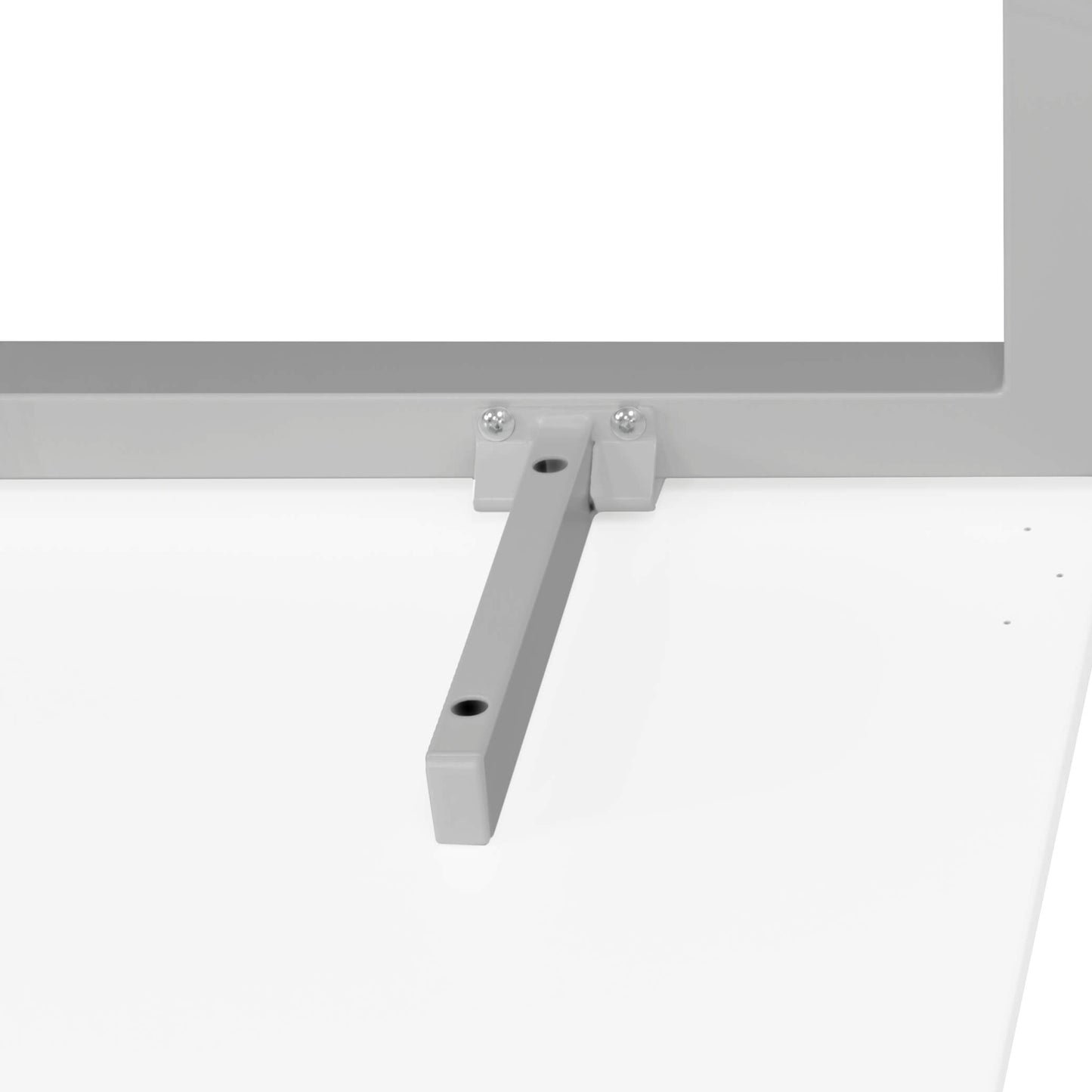 NOVA Angle Desk | Angle à droite, 1800 x 1200 mm, blanc