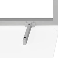 NOVA Angle Desk | Angle à droite, 1800 x 1200 mm, blanc