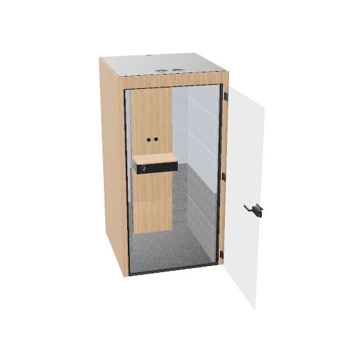 SILENT ROOM S - Cancella telefonica | Sound -Asorbed Telephone Booth, Sostanze di riferimento Berta / Velito / Synergy