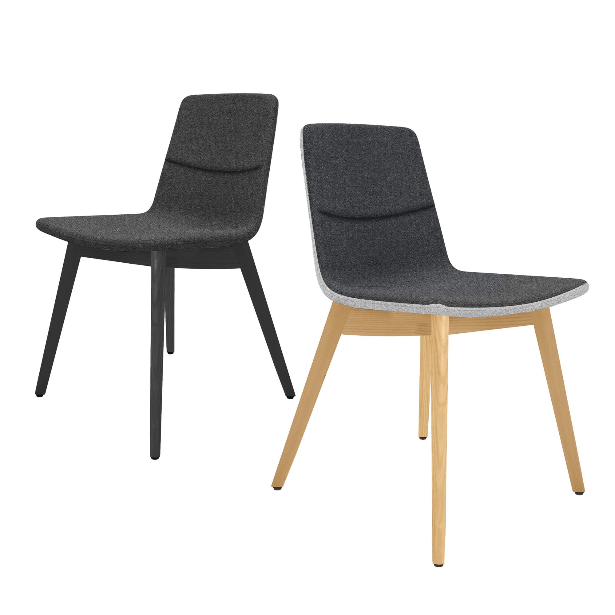 TWIST&SIT Visiteur et président de la conférence | Cadre en bois massif, synergie de couverture en laine