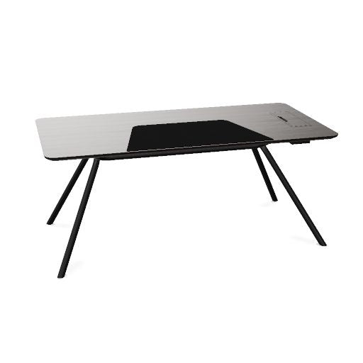 ARQUS Chefschreibtisch | 1800-2200 x 760 mm, Echtholzfurnier