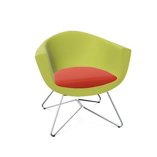 profim - Fauteuil de salon SORRISO | Piètement traîneau
