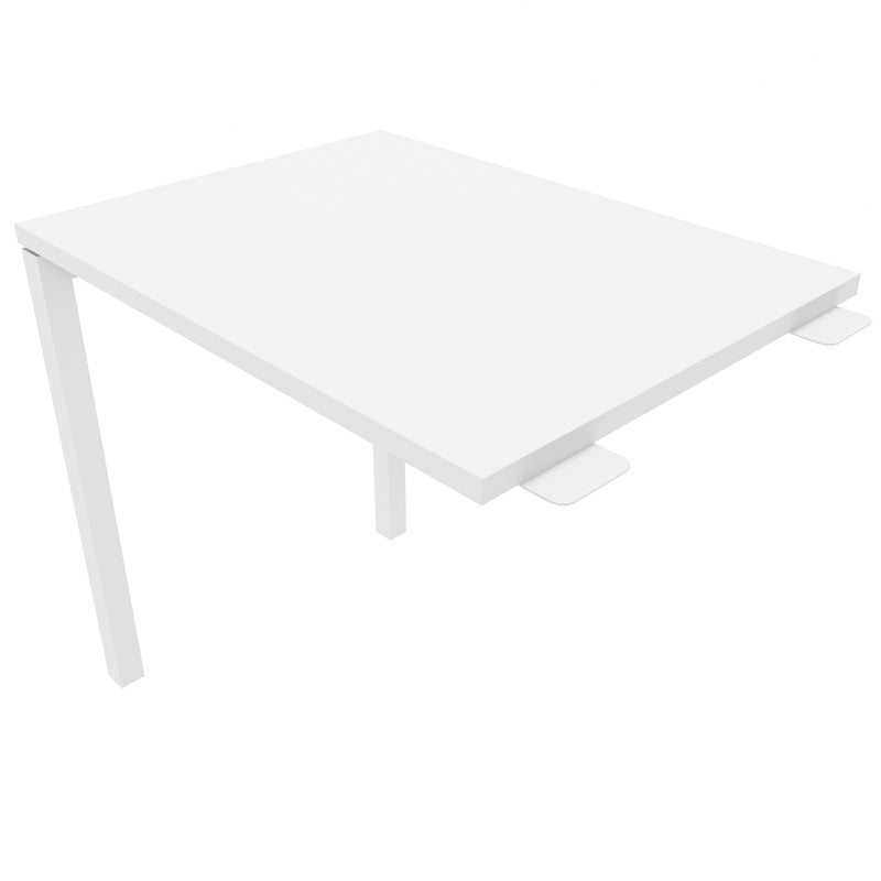 NOVA Bureau d'appoint U | 800 x 600 mm, blanc - 2 Main Image