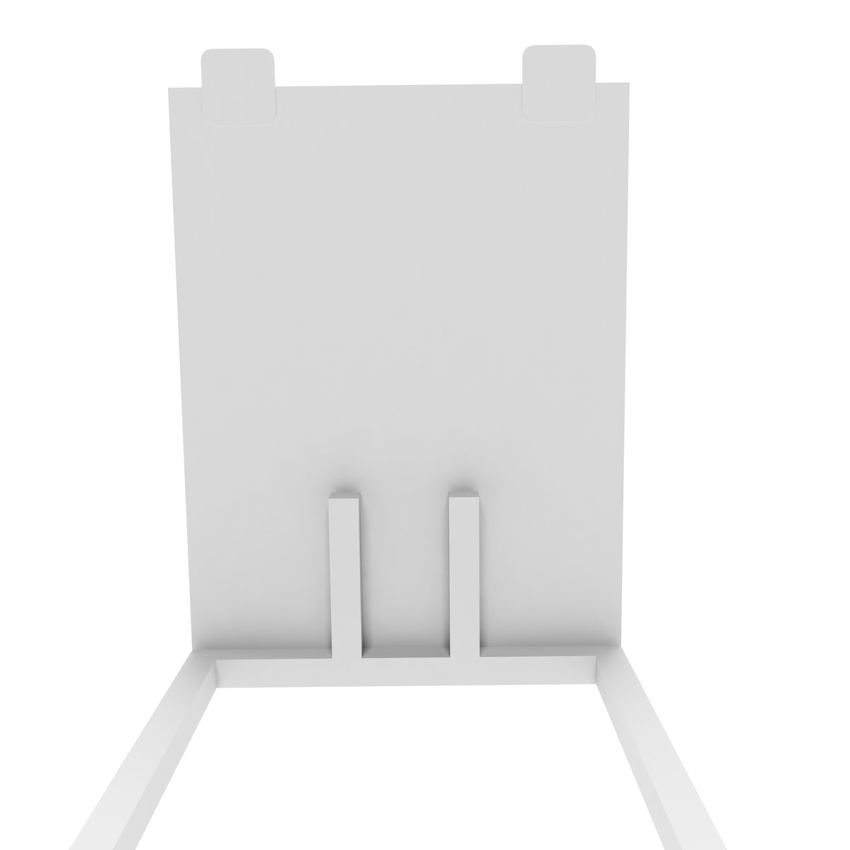 NOVA Bureau d'appoint U | 800 x 600 mm, blanc - 3 Lightbox Main Image