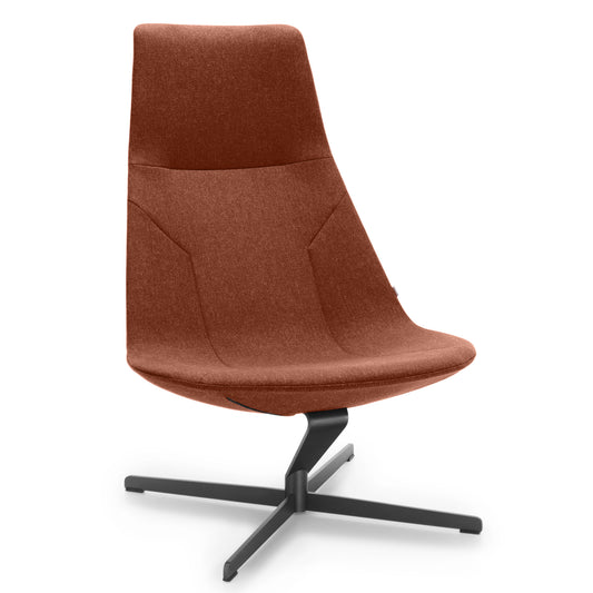 profim – CHIC LOUNGE Sessel | Kufengestell oder 4-armiges-Fußkreuz, hohe Rückenlehne