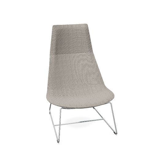 profim – CHIC LOUNGE Sessel | Kufengestell oder 4-armiges-Fußkreuz, hohe Rückenlehne