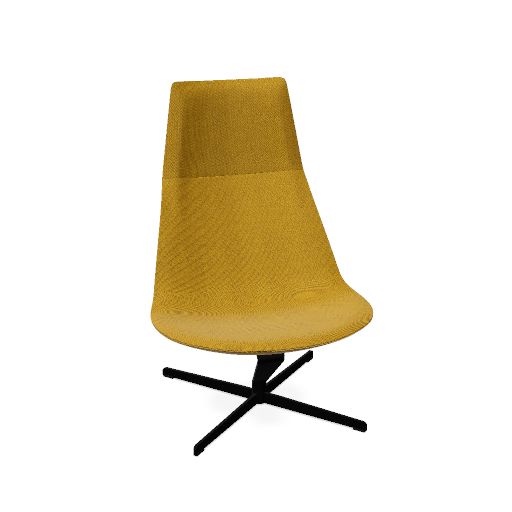profim – CHIC LOUNGE Sessel | Kufengestell oder 4-armiges-Fußkreuz, hohe Rückenlehne