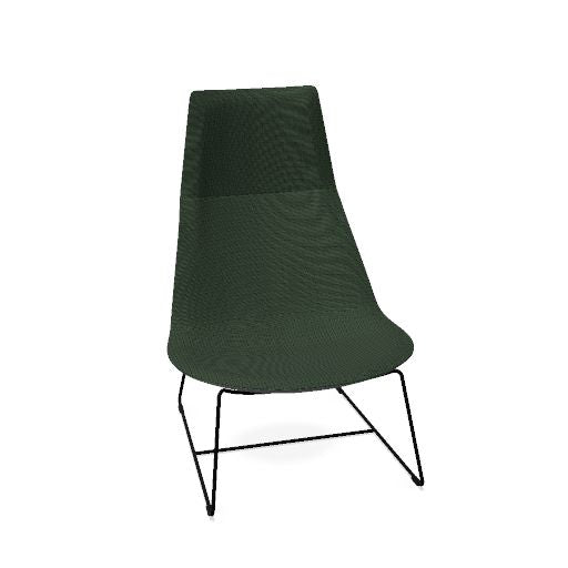 profim – CHIC LOUNGE Sessel | Kufengestell oder 4-armiges-Fußkreuz, hohe Rückenlehne