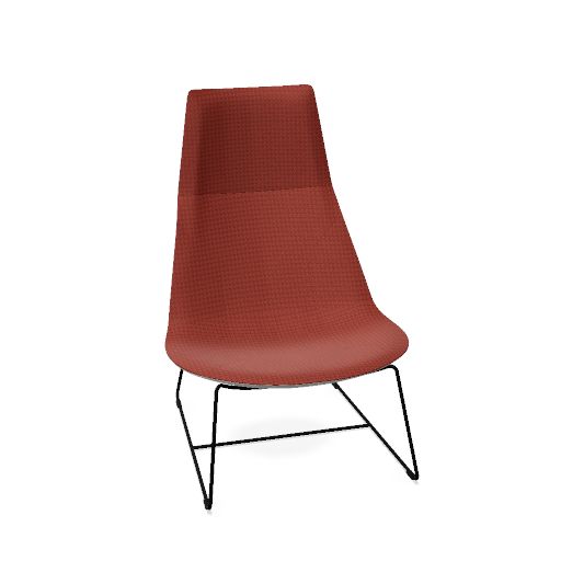 profim – CHIC LOUNGE Sessel | Kufengestell oder 4-armiges-Fußkreuz, hohe Rückenlehne