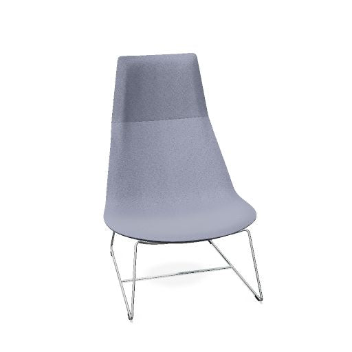profim – CHIC LOUNGE Sessel | Kufengestell oder 4-armiges-Fußkreuz, hohe Rückenlehne