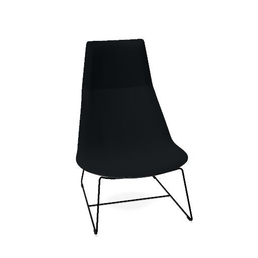 profim – CHIC LOUNGE Sessel | Kufengestell oder 4-armiges-Fußkreuz, hohe Rückenlehne
