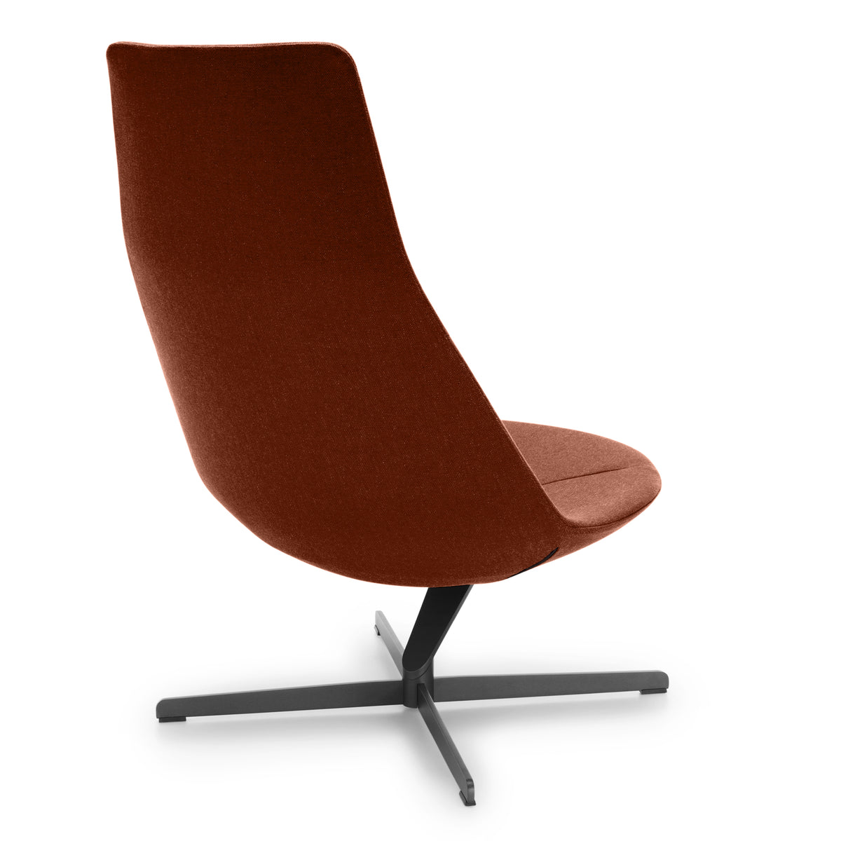 profim – CHIC LOUNGE Sessel | Kufengestell oder 4-armiges-Fußkreuz, hohe Rückenlehne - 5 Lightbox Main Image