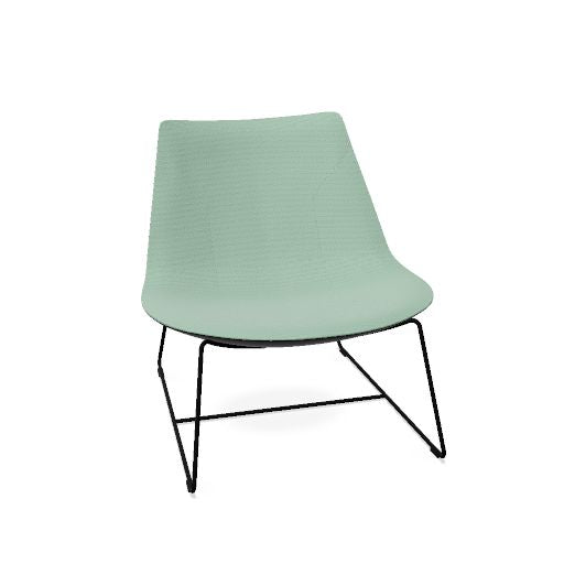 profim – CHIC LOUNGE Sessel | Kufengestell oder 4-armiges-Fußkreuz, niedrige Rückenlehne