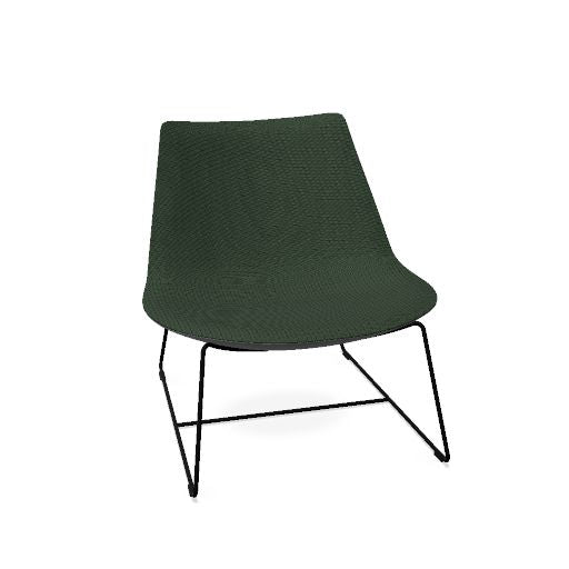 profim – CHIC LOUNGE Sessel | Kufengestell oder 4-armiges-Fußkreuz, niedrige Rückenlehne