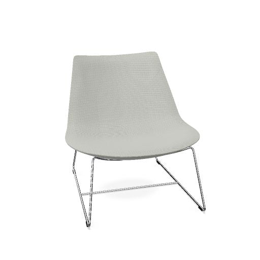 profim – CHIC LOUNGE Sessel | Kufengestell oder 4-armiges-Fußkreuz, niedrige Rückenlehne